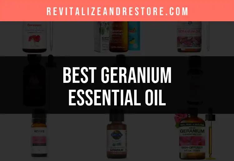 10 Best Geranium Essential Oil Picks for Glowing Skin