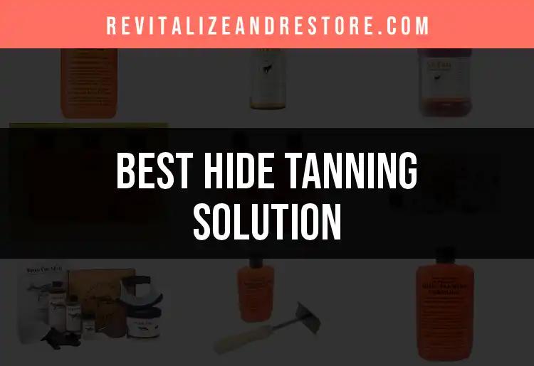 14 Top Hide Tanning Solutions for Effortless Glow