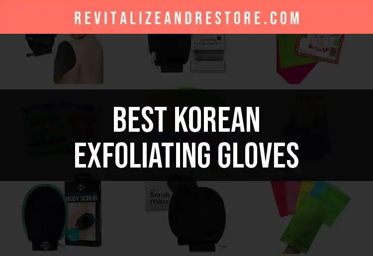 12 Must-Try Korean Exfoliating Gloves for Glowing Skin